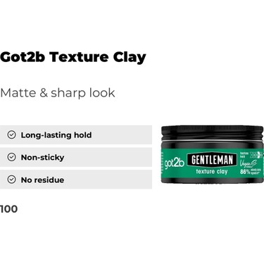 Got2b Texture Clay 100 ml Killi Wax Uzun Süreli Ultra Güçlü Fiyatı