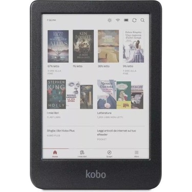 Kobo Clara Colour 6 E Okuyucu 16 GB Depolama Kapasitesi ve Kitabı
