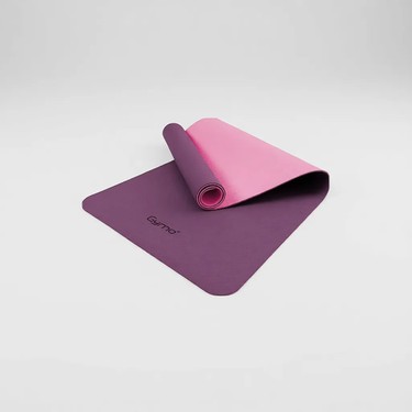 Gymo Ekolojik 6mm TPE Pilates Matı Mor Renkli Taşınabilir Fiyatı