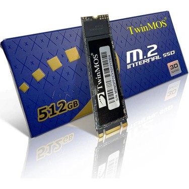 TwinMOS 512GB M.2 2280 SATA3 SSD 580 MB/s Okuma Hızı 550 Fiyatı
