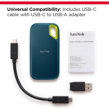 Sandisk 4TB Extreme SDSSDE61-4T00-G25M Monterey 1050MB-S Fiyatı