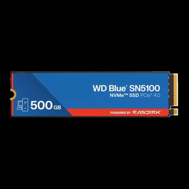 内蔵型SSD WD Blue SN5100 500GB NVMe SSD - M.2 2280 500GB WD BLUE SN5100 M.2 NVME 6600/5600MB/s WDS500G5B0E SSD Fiyatı