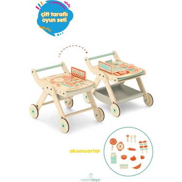 mama 3本セット Mamatoyz Trio Chef | Yürüteç Yürüme Yardımcısı | Aktivite Fiyatı