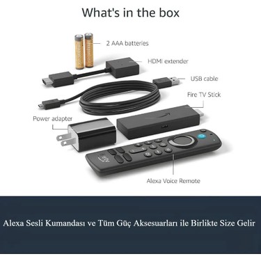 Amazon Fire TV Stick 4K Max 2024 Android 13 İşletim Sistemi Fiyatı