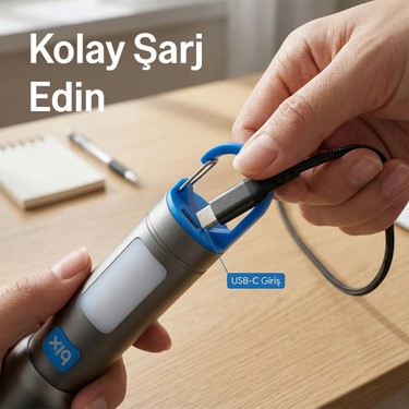 Bix BX1010FL Max 500 Lümen ve 500 Metreye Kadar Menzilli Fiyatı
