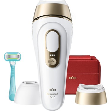 未使用保管品BRAUN Silk-expert Pro 5 IPL PL5227 Braun Ipl Silk·expert Pro 5 Beyaz Renkli Kablolu IPL Cihazı Fiyatı