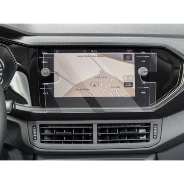 カーナビ tam Volkswagen T-Cross 8 Inç Multimedya Ekran Koruyucu Nano Film Fiyatı
