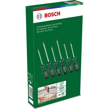 Bosch Tornavida Seti 6 Parça Set 2 Fiyatı - Taksit Seçenekleri