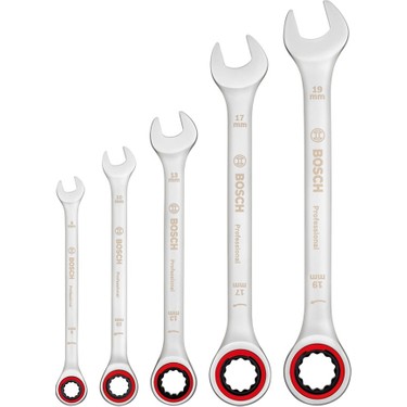 Bosch Kombine Anahtar Seti 5 Parça Mavi (Z3D) Fiyatı