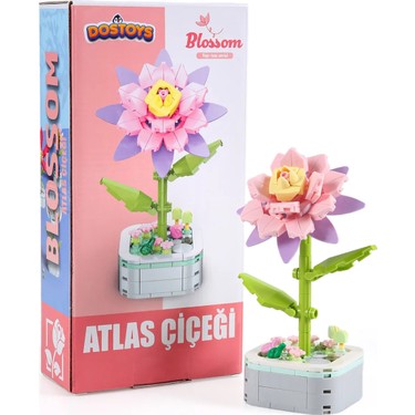 Dostoys Yapı Taşı Serisi Çiçek Yapım Seti Atlas Çiçeği Legom Fiyatı