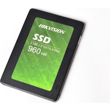 Hikvision C100 960 GB SSD Disk Sata 3 500 MB/s Okuma 450 Fiyatı