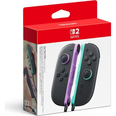 Nintendo Switch 2 Joy-Con Mor - Yeşil (Ithalatçı Garantili) Fiyatı