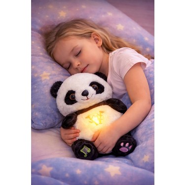 Ziventa 25Cm Nefes Alan Uyku Arkadaşı Panda Sesli Işıklı Fiyatı