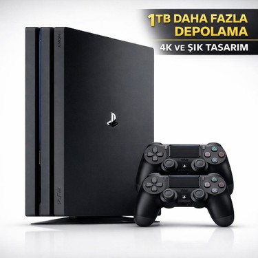 Sony Playstation 4 Pro 1tb 2 Adet Sıfır Kol Onlıne Uygun Fiyatı