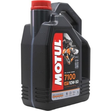 MOTUL 7100 10W-40 4T 1L×4缶セット Motul 7100 10W-40 4t Motosiklet Motor Yağı 4 Lt Estere Fiyatı