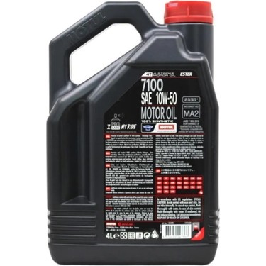 Motul 7100 10W-40 4t Motosiklet Motor Yağı 4 Lt Estere Fiyatı