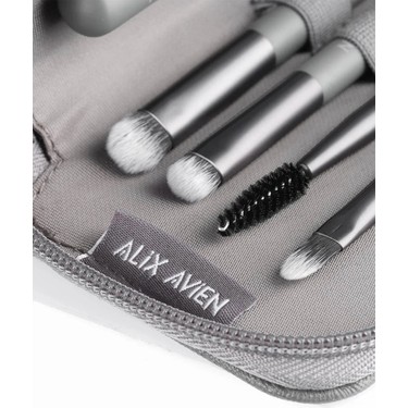 Alix Avien Küçük Boy Çantalı Seyahat Makyaj Fırça Seti - 10 Fiyatı