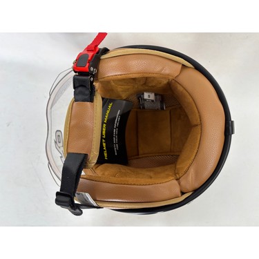 Nero Tk-06 Şefaf Vizörlü Yarım Açık Kask Mat K2 Fiyatı