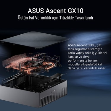 ASUS ASCENT GX10-GG0027BN - NVIDIA® GB10 CPU - NVIDIA Fiyatı