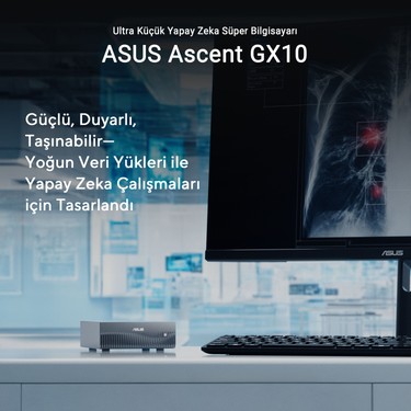 ASUS ASCENT GX10-GG0027BN - NVIDIA® GB10 CPU - NVIDIA Fiyatı