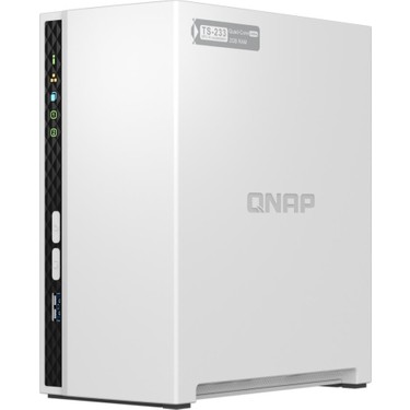 QNAP TS-233 2-bay NAS ホワイト Qnap TS-233-2GB 2 Disk Yuvalı Nas Cihazı Fiyatı