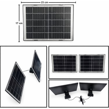 Vorex Trio TR-SGX489 4g Sim Kartlı Solar Güvenlik Kamerası - Fiyatı