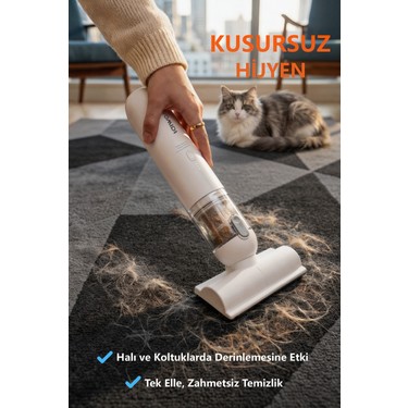 Güçlü Emiş Kablosuz Üflemeli 18.000PA Süpürge, Taşınabilir Fiyatı