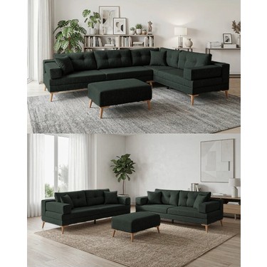 Velura Home & Living Zeri Yataklı Puzzle Modüler Köşe Koltuk Fiyatı