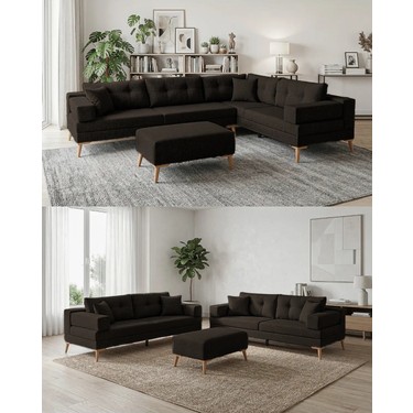 Velura Home & Living Zeri Yataklı Puzzle Modüler Köşe Koltuk Fiyatı
