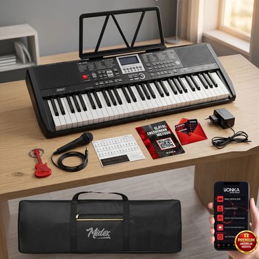 Midex PS-1800BK 61 Tuşlu Kaliteli Org Dijital Ekranlı Çanta Fiyatı