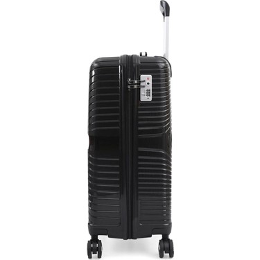 Fabrika Siyah Unisex 35x55x23 cm Kabin Boy Çekçekli Sert Fiyatı