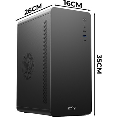 İzoly Desktop Y500 X İ5-12400 16GB 256GB SSD 22 Oem Seti Fiyatı