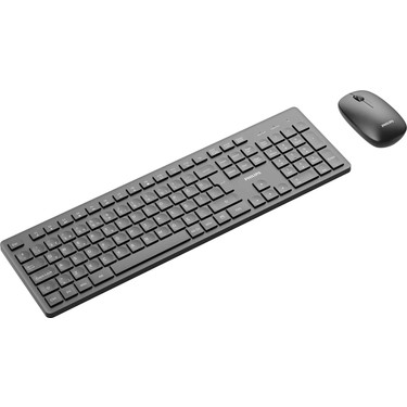 Philips SPT6318 Kablosuz Türkçe Q Klavye ve Mouse Seti Siyah Fiyatı