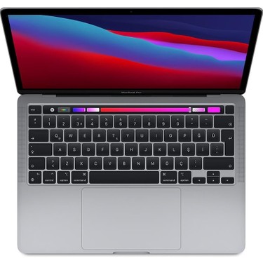 t*ũ様 MacBookPro 13インチ M1 2020 8GBSSD256G MacBook Pro (13 Inç, M1, 2020) Apple M1 8 Cpu 8 Gpu 8 GB Ram Fiyatı