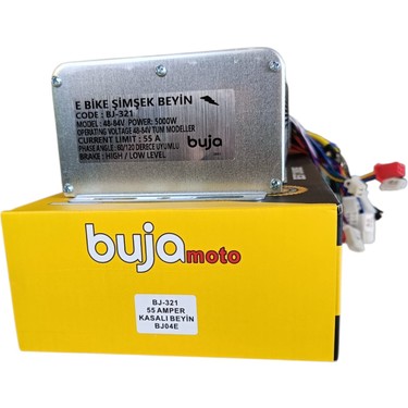 Ebike Buja Sarı Akıllı Beyin %30 Extra Mesafe ve Hız 48-84V Fiyatı