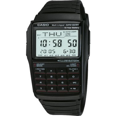 【タグ付き未使用 稼働品 データバンク】 CASIO DBC-32 白 S148 Casio Data Bank Retro DBC-32-1ADF Unisex Kol Saati Fiyatı