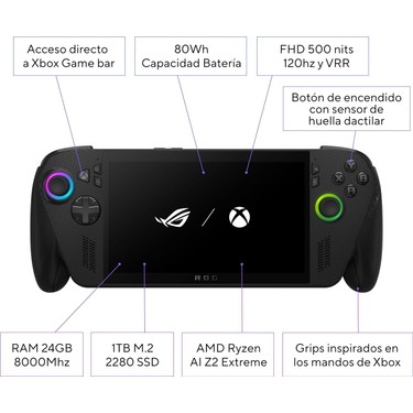 Asus Rog Xbox Ally x 7inc Full Hd 120Hz Oyun Konsolu Amd Fiyatı