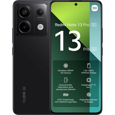 Xiaomi Redmi Note 13 Pro 5g 256 GB 8 GB Ram ( Türkiye Garan Fiyatı