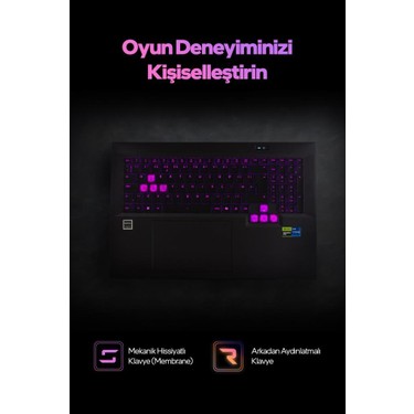 Game Garaj Slayer X7T XL-5060 C7 Intel Core I7 14650HX 16GB Fiyatı