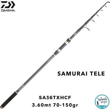 Daiwa Samurai Cf 3.60MT 70-150GR Teleskopik Surf Kamış Fiyatı