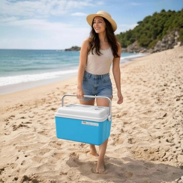 Kale Termos 32 Lt Buzluk Termos (1015 Cooler Box) Açık Mavi Fiyatı