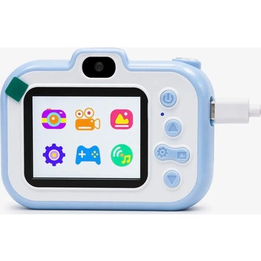 Azurtech Lf-Y6 Çocuklar Için Dijital Fotoğraf Makinesi Pembe