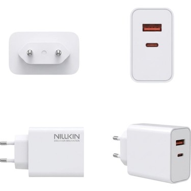 Nillkin NL-30W 30W Çift Portlu Hızlı Şarj Cihazı (Type-C + Fiyatı