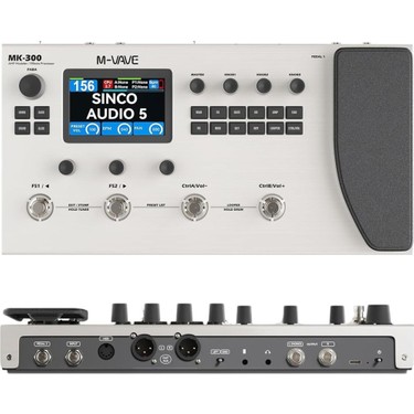 M-Vave MK-300 Guitar/bass Multi-Effects Processor – Amfi Fiyatı