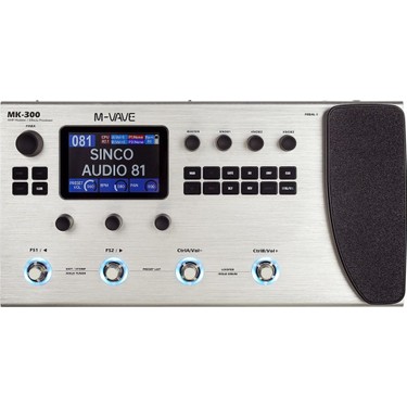 マルチエフェクター　M-VAVE MK-300 M-Vave MK-300 Guitar/bass Multi-Effects Processor – Amfi Fiyatı