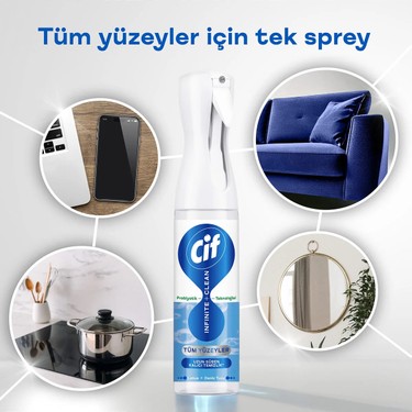 Cif Infinite Clean Doğal Probiyotikli Anti Toz Sprey Tüm Fiyatı