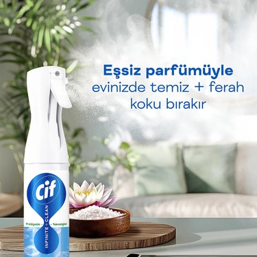 Cif Infinite Clean Doğal Probiyotikli Anti Toz Sprey Tüm Fiyatı