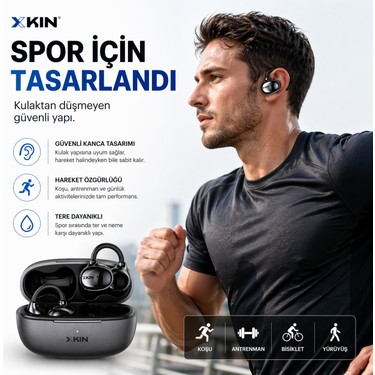 Xkin Xkın-73 Tws Bluetooth Küpe Tasarım Kulaklık Open-Ear Fiyatı