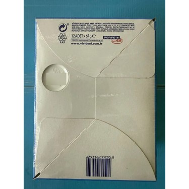 Vivident Comfort Pack Xylit Yeşil Nane Aromalı 67 gr 12'li Fiyatı