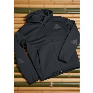 U　38 adidas Z.N.E. Full-Zip Kapüşonlu Üst - Siyah | adidas Türkiye